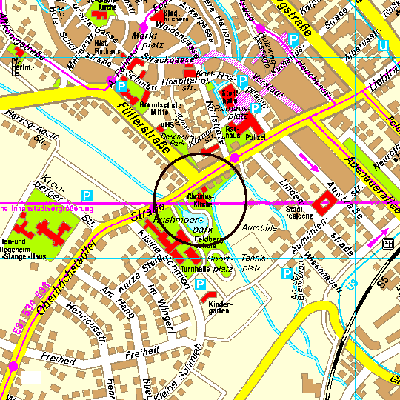 Lageplan Christuskirche Oberursel